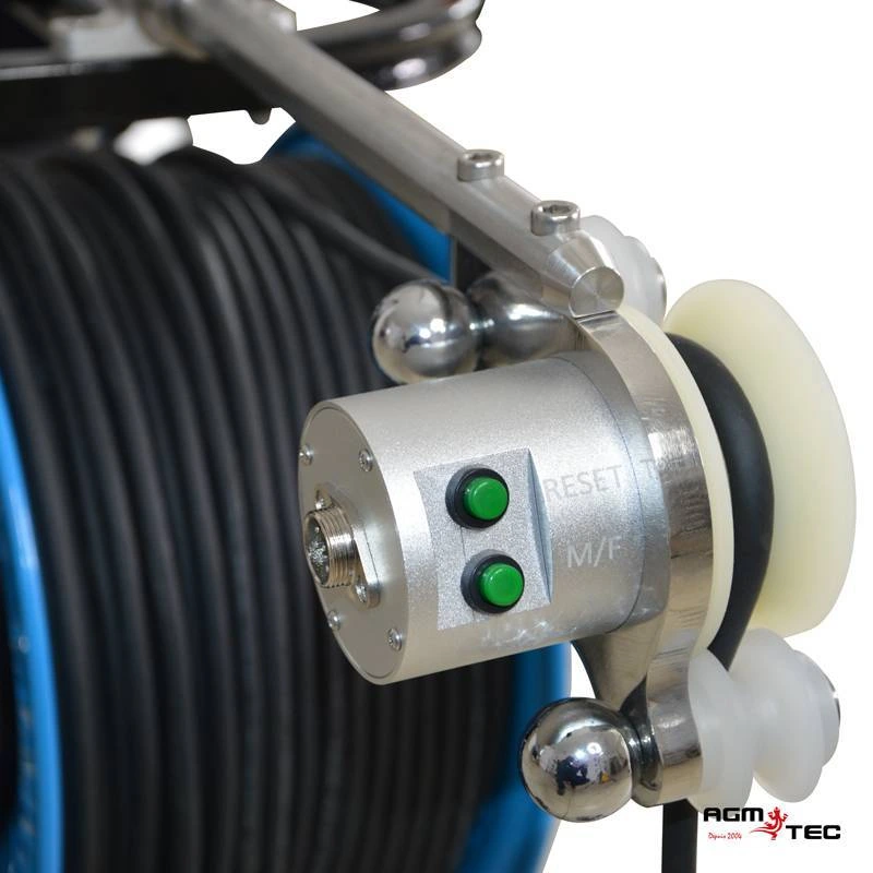 Verticam HAD V2 — analyse de conduit en profondeur avec tête rotative et boutons de commande