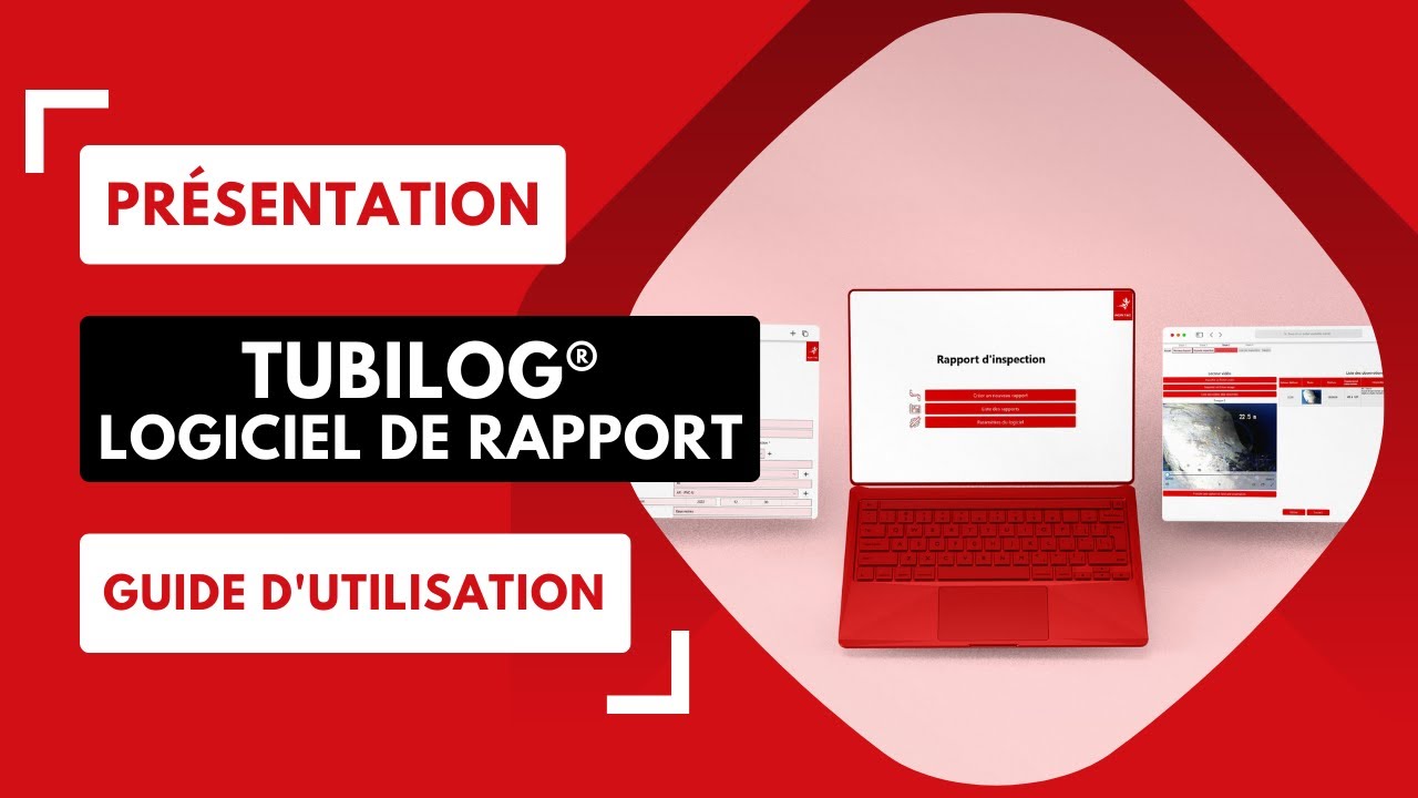 Logiciel de rapport caméra canalisation : espace client et suivi